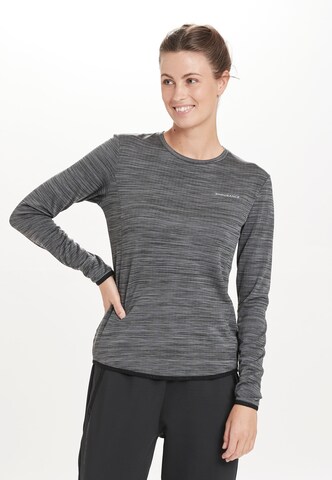 ENDURANCE Functioneel shirt 'LEAH' in Zwart: voorkant