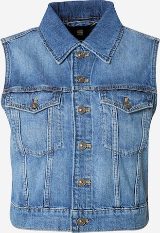 G-Star RAW Vest in Blue: front
