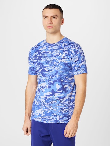 UNDER ARMOUR Sportshirt in Blau: predná strana
