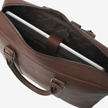 Castelijn & Beerens Document Bag 'Linee Olaf' in Brown