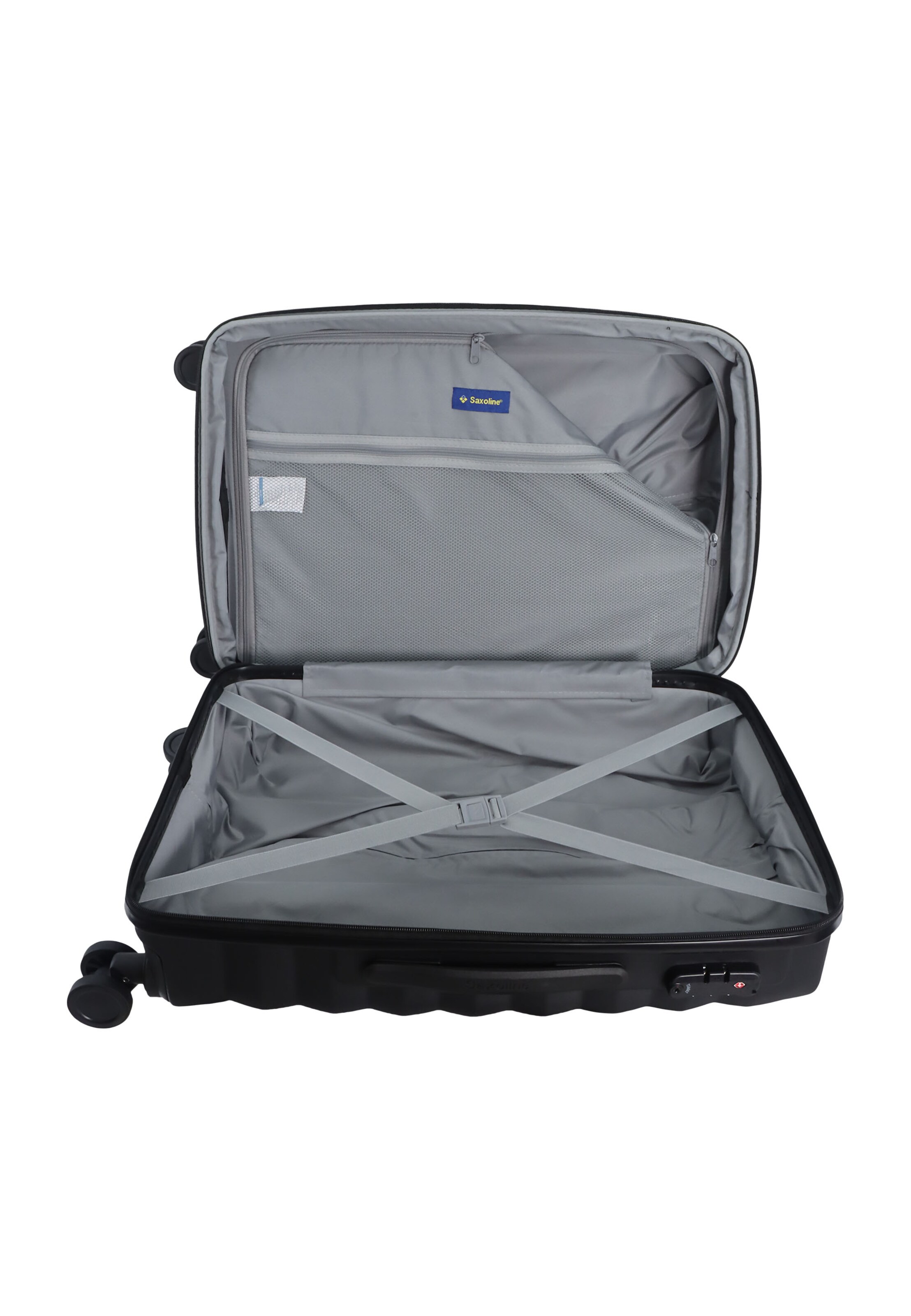 Saxoline Koffer 'Flow' in Schwarz