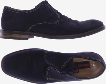 LLOYD Flats & Loafers in 42 in Blue: front