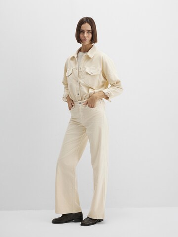 Mavi Flared Pants 'Malibu' in Beige