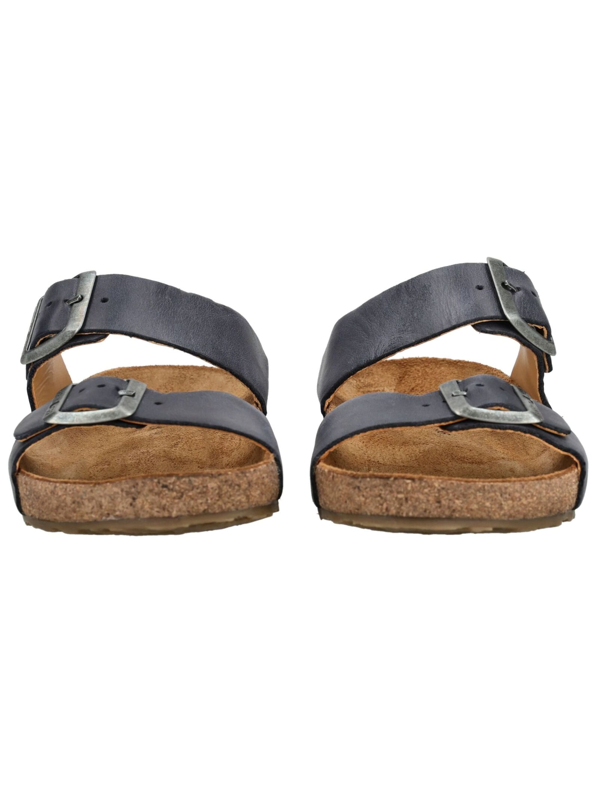 HAFLINGER Muiltjes in Blauw