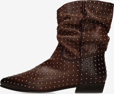 MANFIELD Bottines en 36 en marron, Vue avec produit