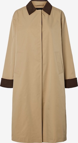 PIECES - Chaqueta de entretiempo 'PCJORMA' en beige: frente