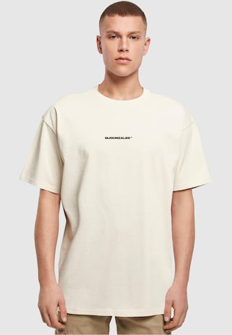 MJ Gonzales Bluser & t-shirts 'In tha Hood V.2' i beige: forside