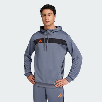 ADIDAS PERFORMANCE Sports sweatshirt 'Tiro 25 Essentials' in Blue: front