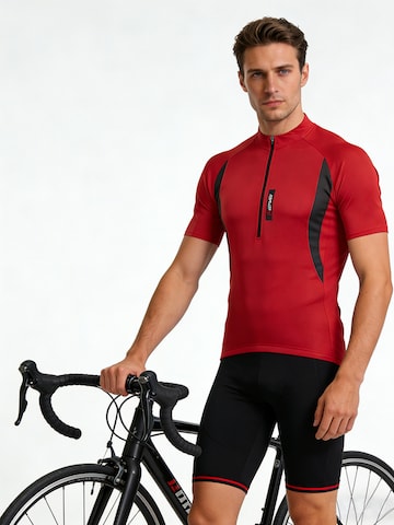 MEETWEE Functioneel shirt 'Cycling Quick Drying Top' in Rood: voorkant