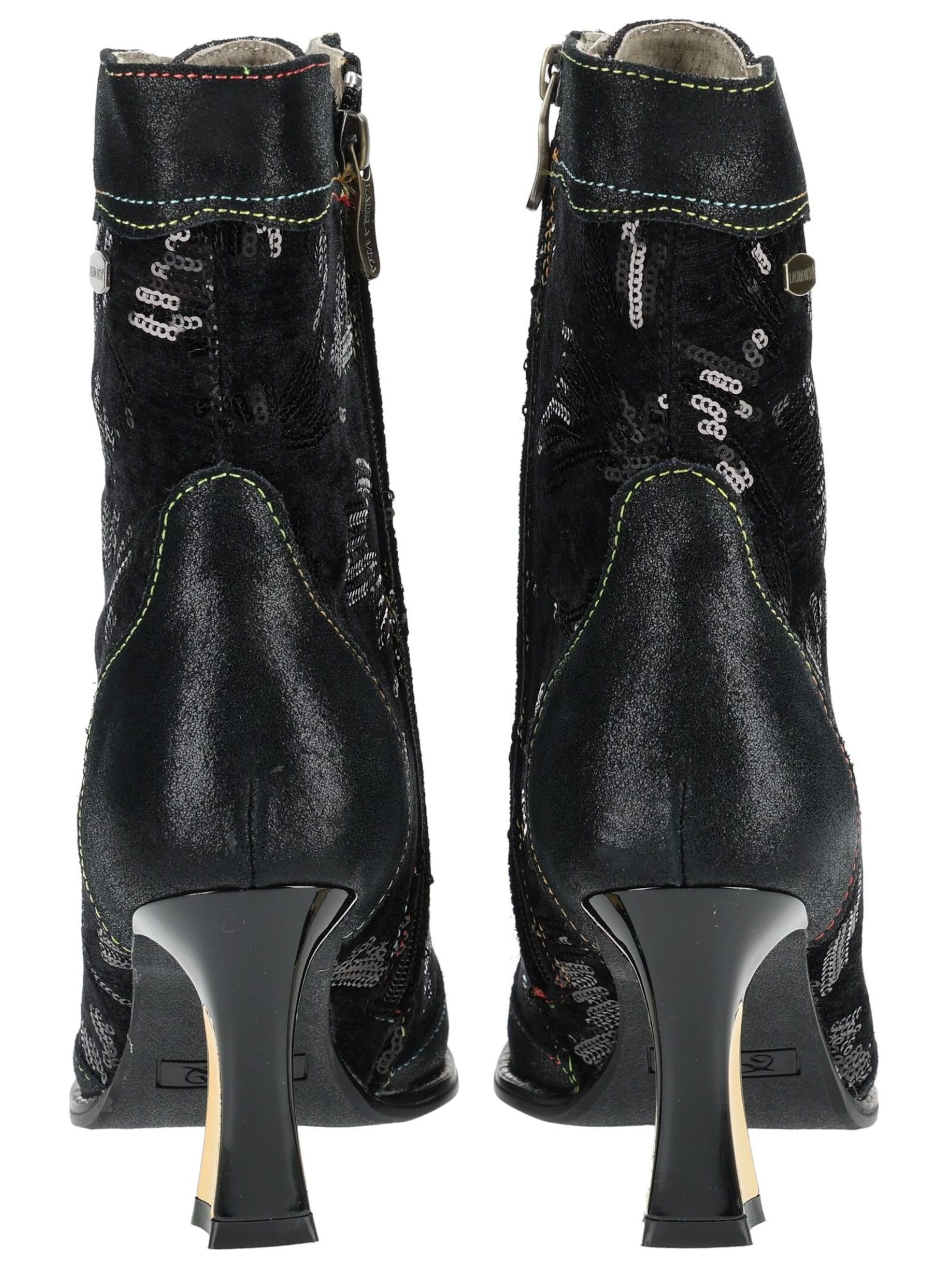 Laura Vita Stiefelette in Schwarz