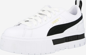 PUMA Sneakers laag 'Mayze' in Wit: voorkant