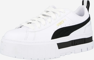 PUMA - Zapatillas deportivas bajas 'Mayze' en blanco: frente