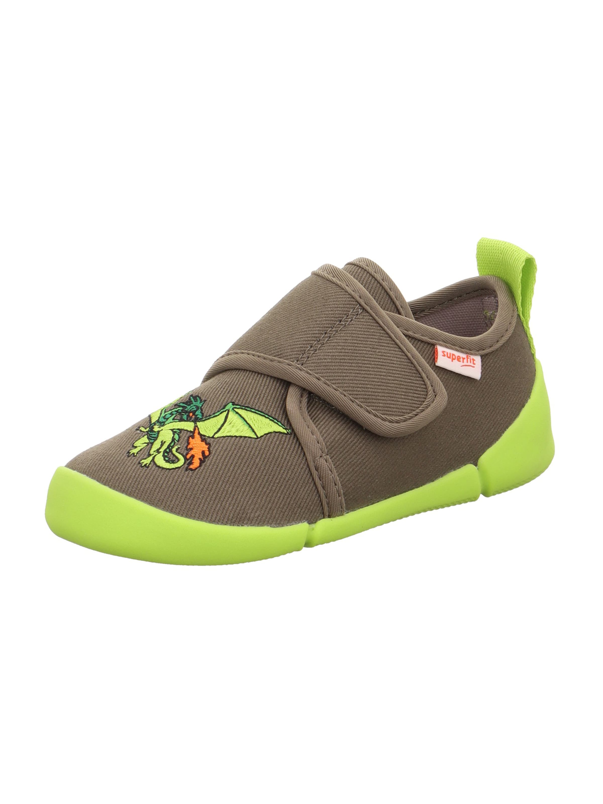 SUPERFIT Huisschoenen 'VENTI' in Groen: voorkant