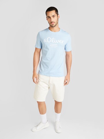 s.Oliver T-Shirt in Blau