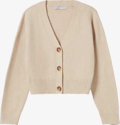 Bershka Knit Cardigan in Sand, Item view