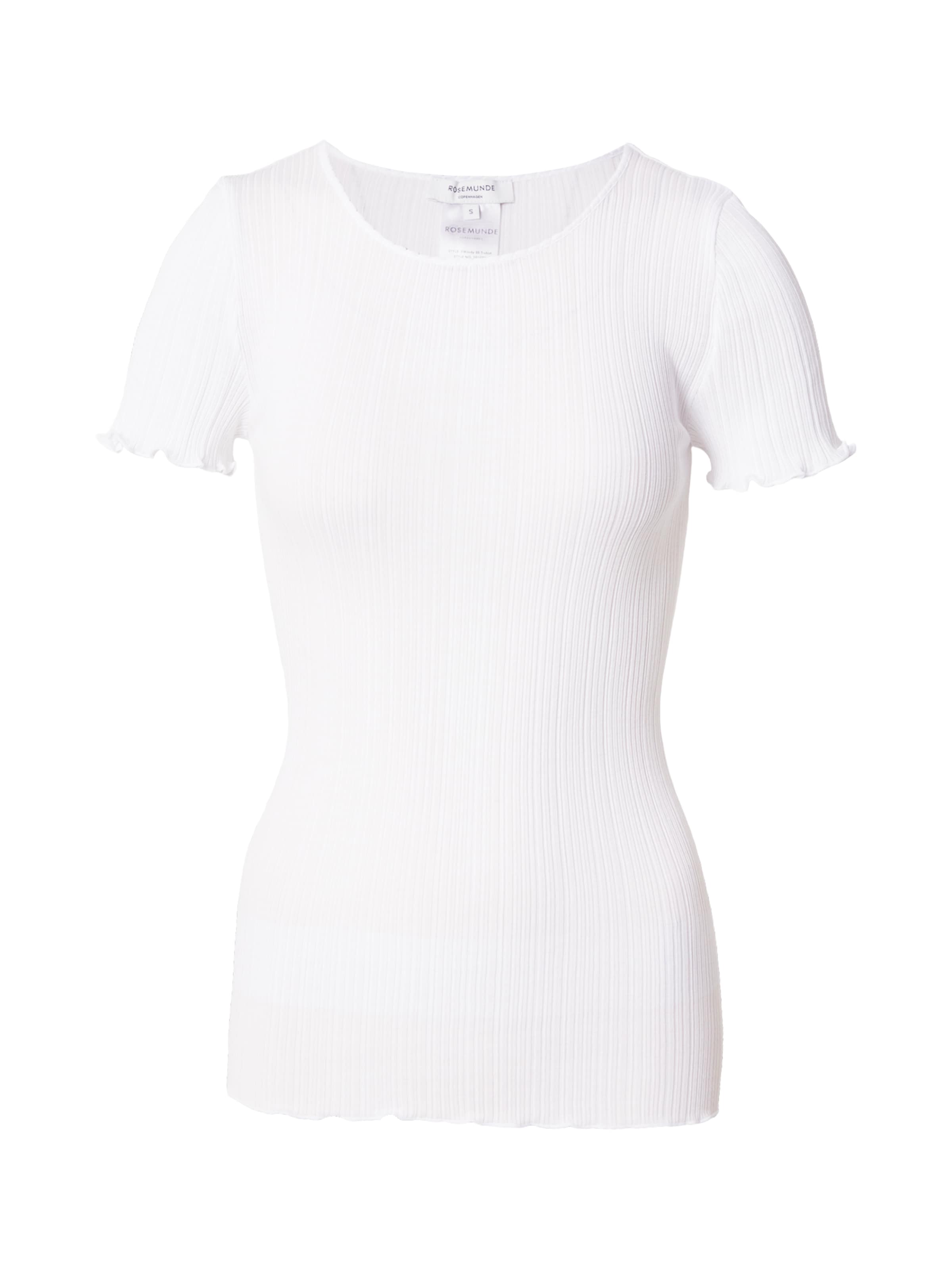 rosemunde - Camiseta 'Judy' en blanco: frente