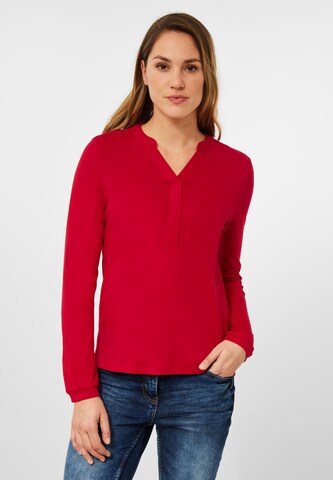 CECIL Shirt in Rood: voorkant