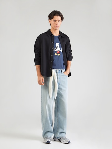 GAP Koszulka 'V-DIS x GAP' w kolorze niebieski