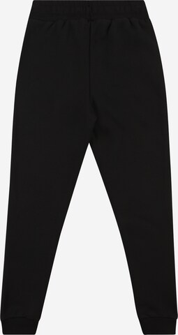 ALPHA INDUSTRIES Tapered Trousers in Black