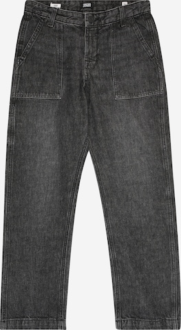 Jack & Jones Junior Regular Jeans 'CHRIS' in Black: front