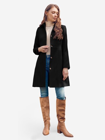 Imily Bela Přechodný kabát – černá: přední strana