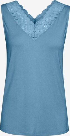 Haut 'Trulla' Cream en bleu : devant