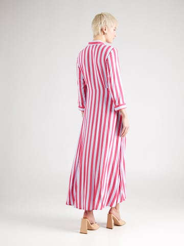 Y.A.S Платье-рубашка 'SAVANNA' в Ярко-розовый