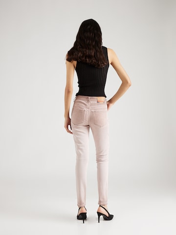 DIESEL Skinny Jeans '2017 SLANDY' in Bruin