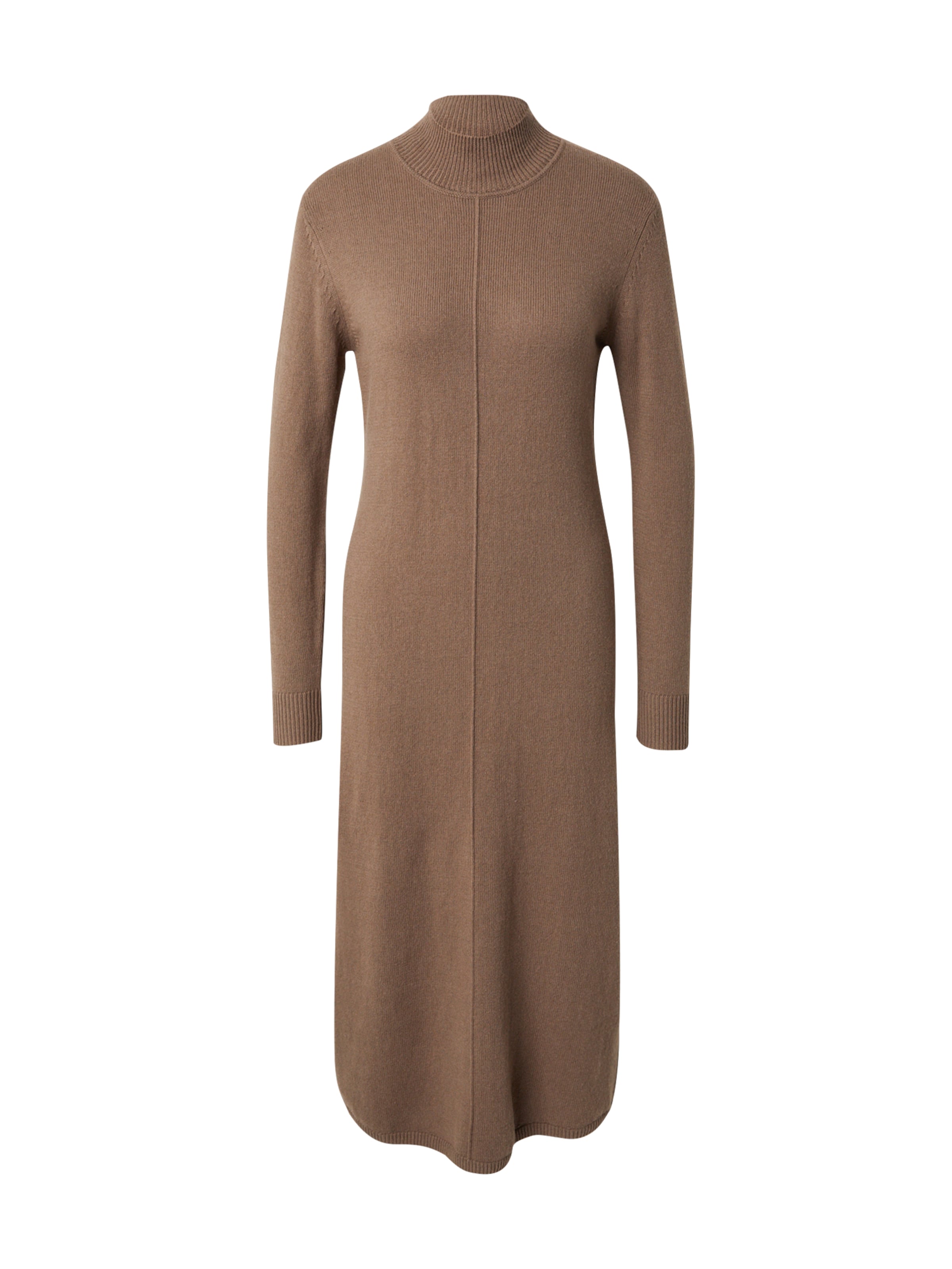 COMMA Kleid in Braun: Vorderseite