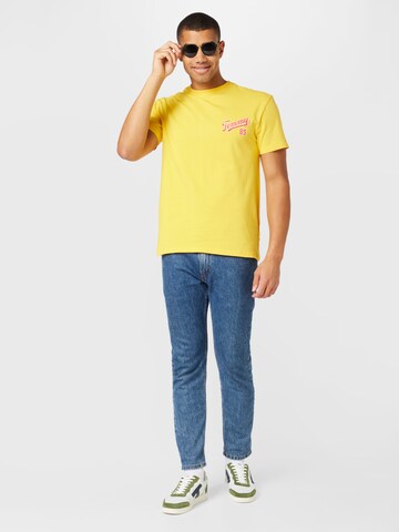 Tommy Jeans T-Shirt in Gelb