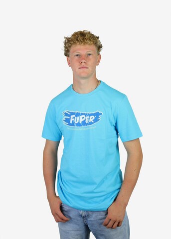 FuPer Shirt 'Tarik' in Blue: front