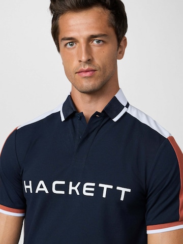 Hackett London Poloshirt in Blau