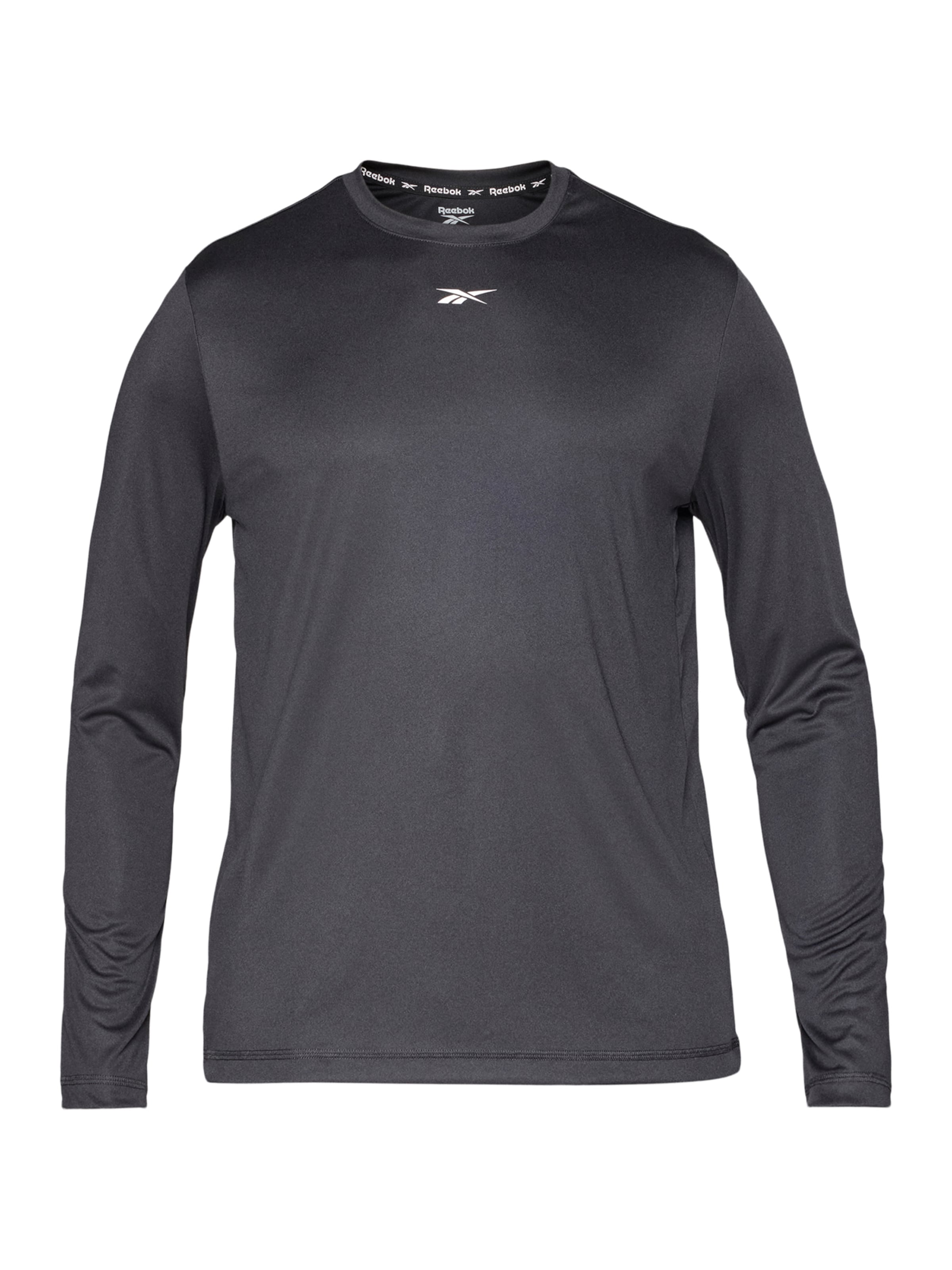 juoda Reebok Sportiniai marškinėliai 'ID TRAIN': priekis