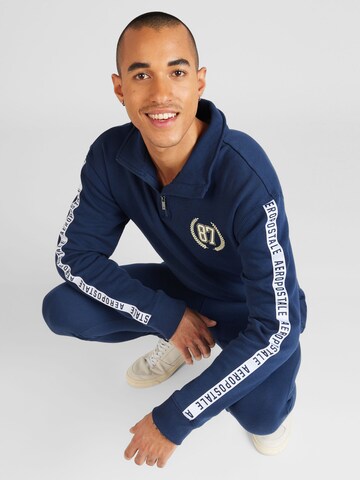 AÉROPOSTALE Sweatshirt in Blauw