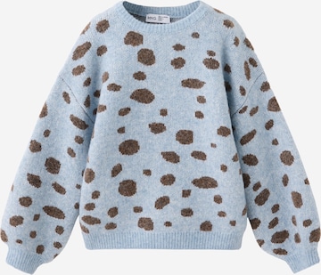 MANGO KIDS Neulepaita 'DALMAB' värissä sininen: etupuoli