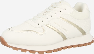 ARMANI EXCHANGENiske tenisice - bijela boja: prednji dio