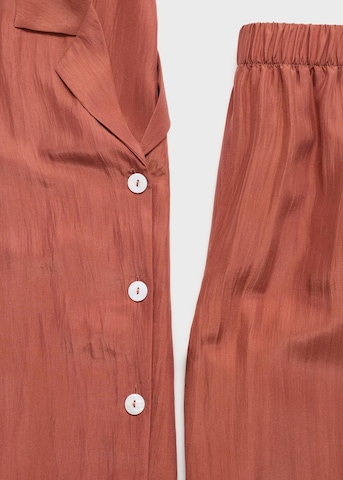 MANGO Schlafshirt 'Habo' in Orange