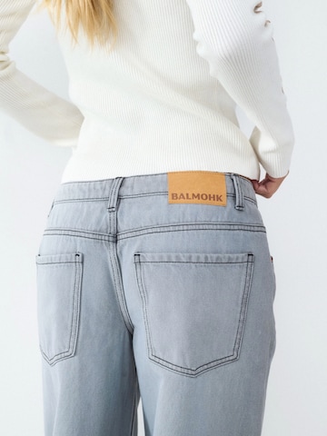 BALMOHK Barrel Jeansy 'RITA' w kolorze szary