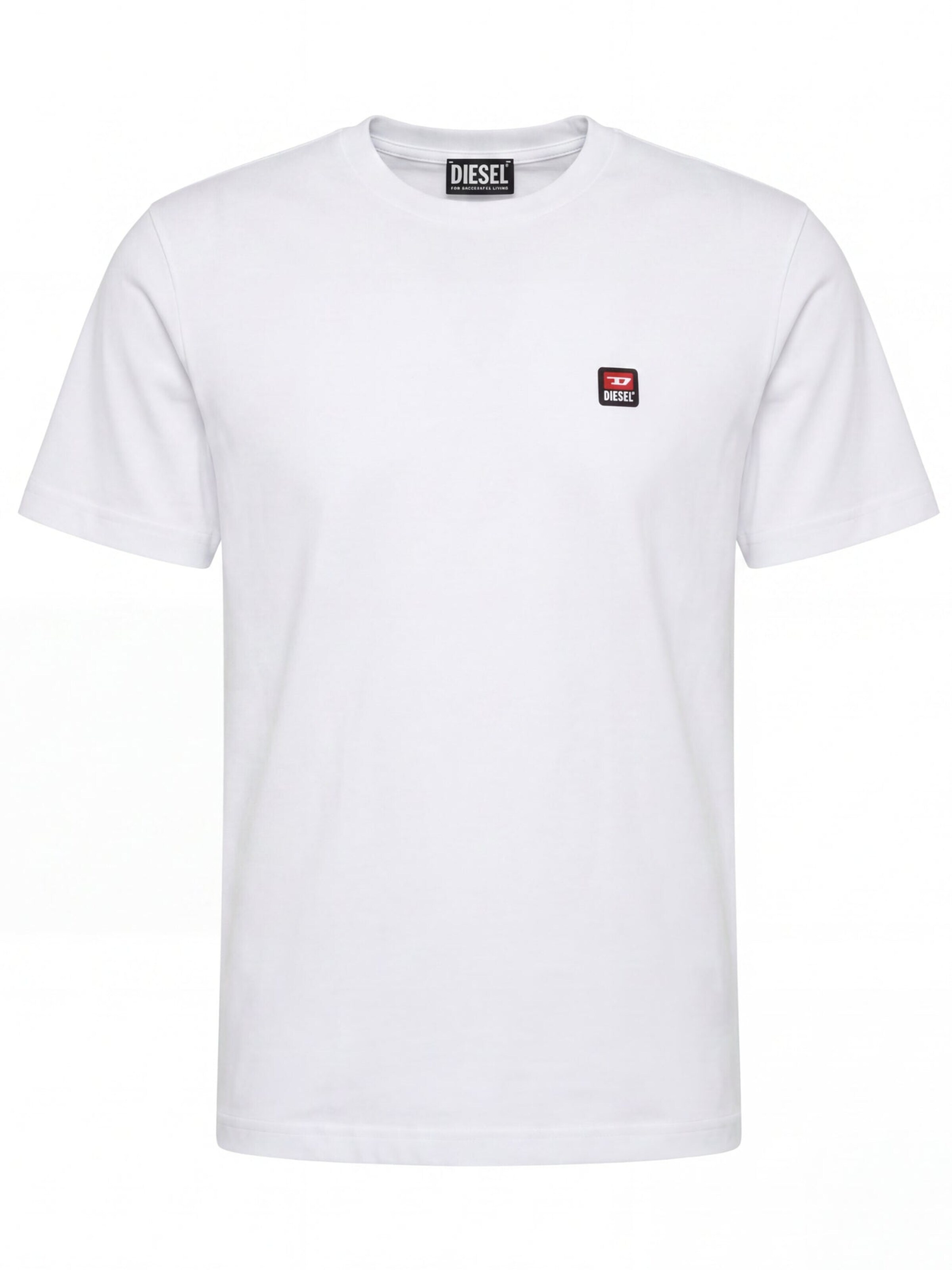 DIESEL T-Shirt 'T-JUST 250221' en S en blanc, Vue avec produit
