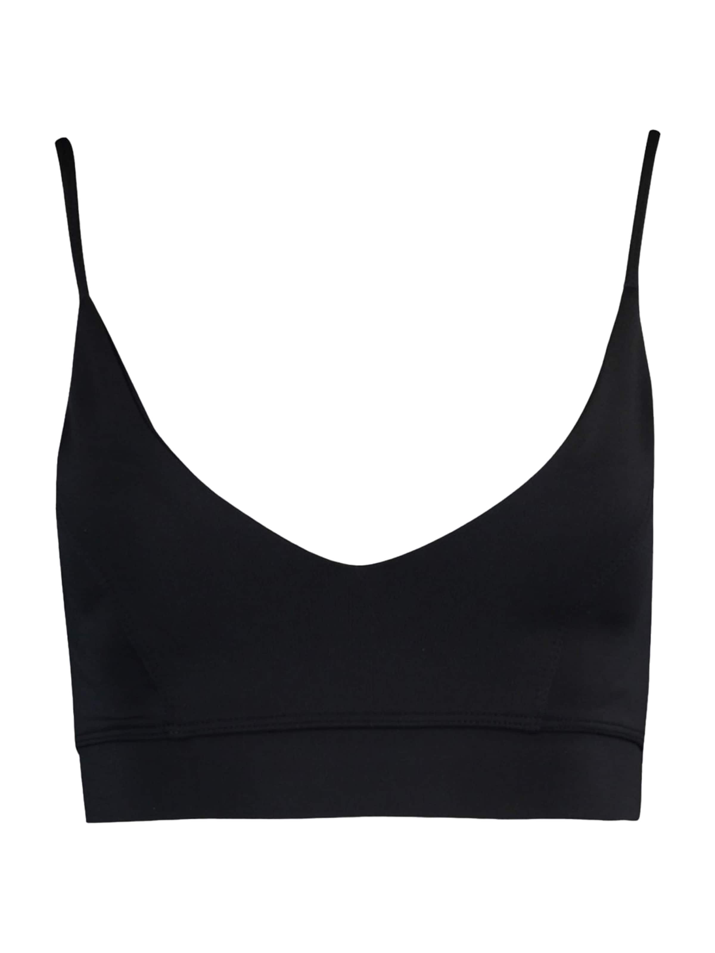 Trendyol Μπουστάκι Σουτιέν σε μαύρο: μπροστά