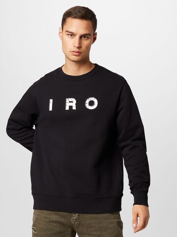 IRO Tréning póló 'SANE' - fekete: elől