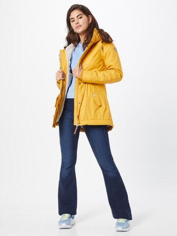 Parka d’hiver 'MONADIS' Ragwear en jaune