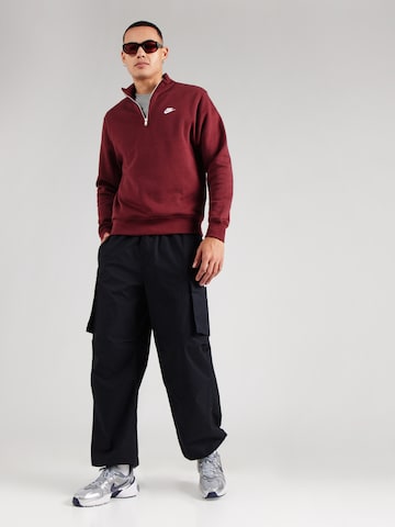 Felpa 'CLUB' di Nike Sportswear in rosso
