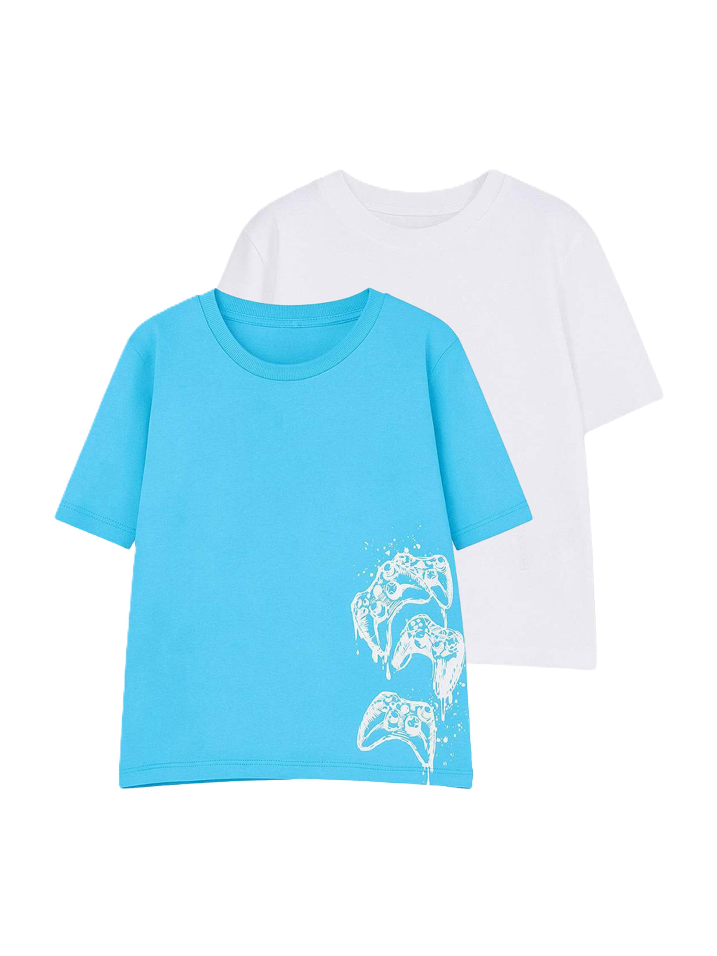T-Shirt Trendyol en bleu : devant