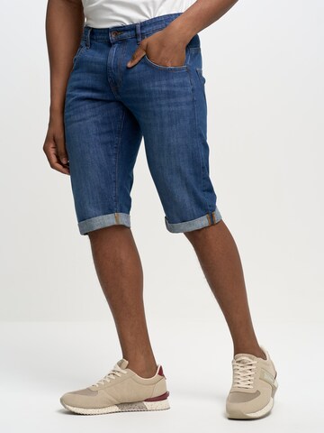BIG STAR Regular Shorts 'Conner' in Blau: Vorderseite