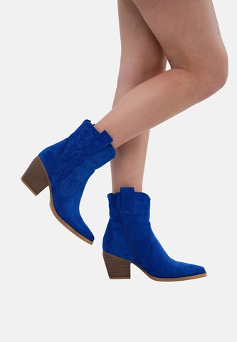Elara Cowboylaarzen in Blauw