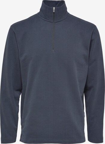 SELECTED HOMME Sweatshirt 'KEIRAN' in Blau: predná strana