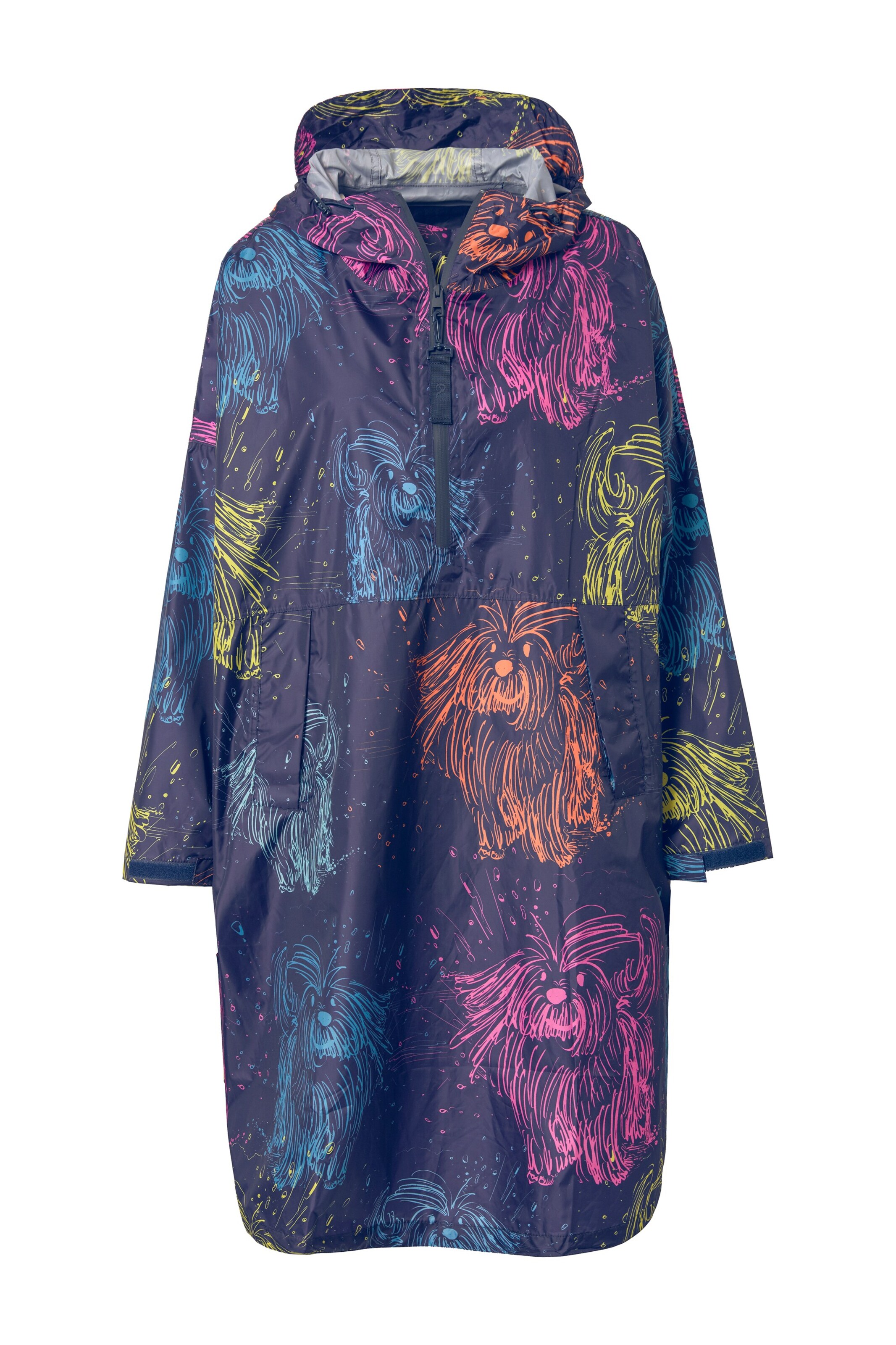 LAURASØN Functionele jas in Blauw: voorkant