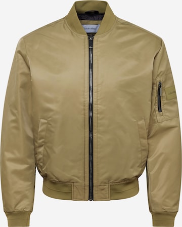 Calvin Klein Between-Season Jacket 'Hero' in Green: front