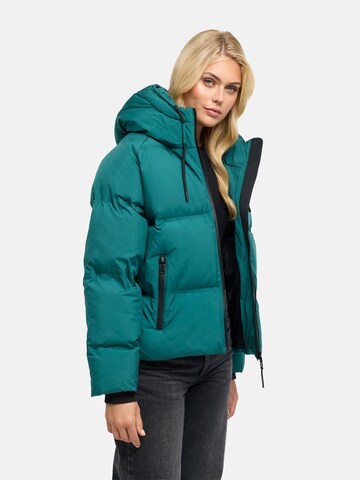 NAVAHOO Winterjas in Groen: voorkant